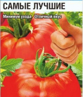 Томат Самые лучшие "Сибирский сад"